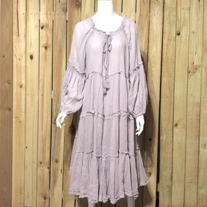 Boho lavender dress